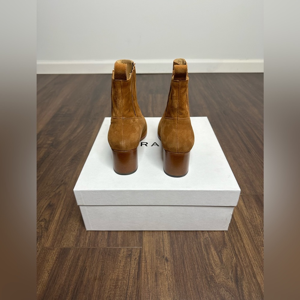 Frame Le Rue Suede Booties - Picture 4 of 8